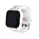 Fitbit Versa Strap | Fitbit Versa 2 Strap | Fitbit Versa Lite Strap | Patterned Silicone Strap/Band | 7 Colours Available