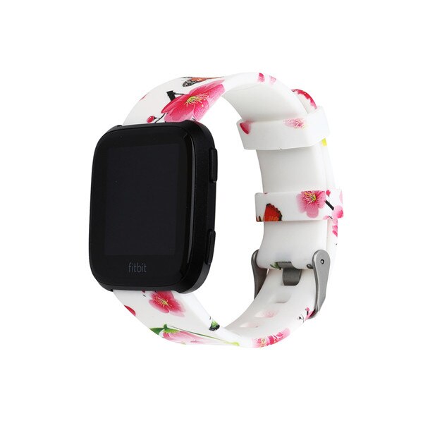 Fitbit Versa Strap | Fitbit Versa 2 Strap | Fitbit Versa Lite Strap | Patterned Silicone Strap/Band | 7 Colours Available