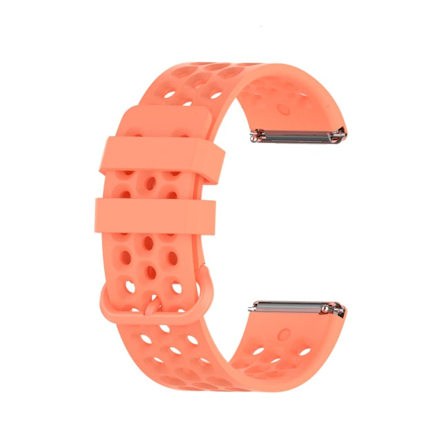 Fitbit Versa Strap | Fitbit Versa 2 Strap | Fitbit Versa Lite Strap | Plain Silicone Sports Strap/Band | 10 Colours Available