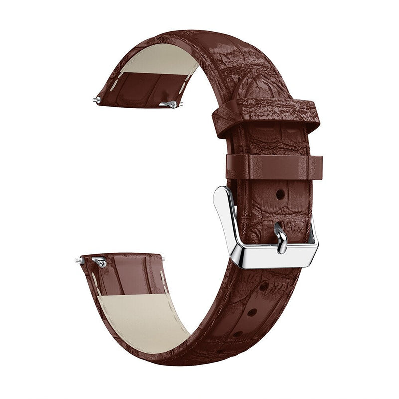 Fitbit Versa Strap | Fitbit Versa 2 Strap | Fitbit Versa Lite Strap | Smooth Leather Strap/Band | 4 Colours Available