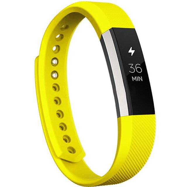 For Fitbit Alta and Alta HR | Plain Silicone Strap/Band | 14 Colours Available