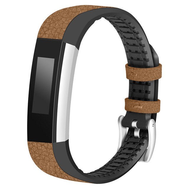 For Fitbit Alta and Alta HR | Smooth Leather Strap/Band | 6 Colours Available