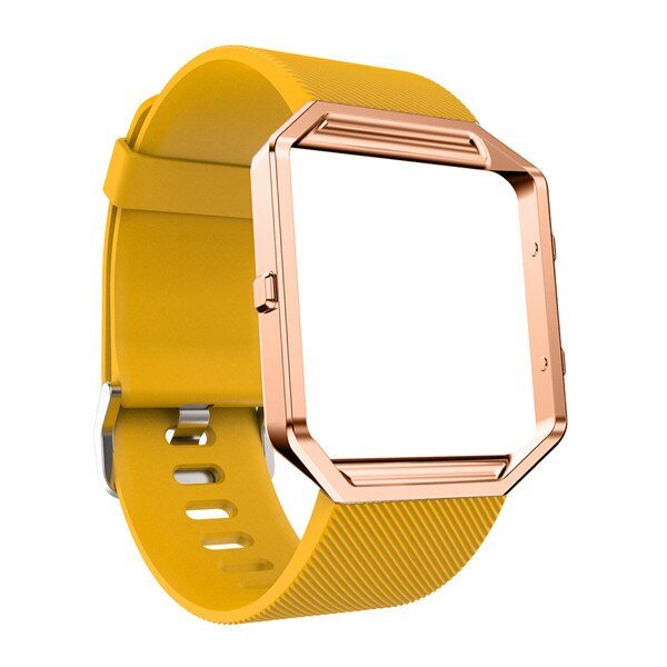 For Fitbit Blaze | Grained Silicone Strap | 10 Colours Available