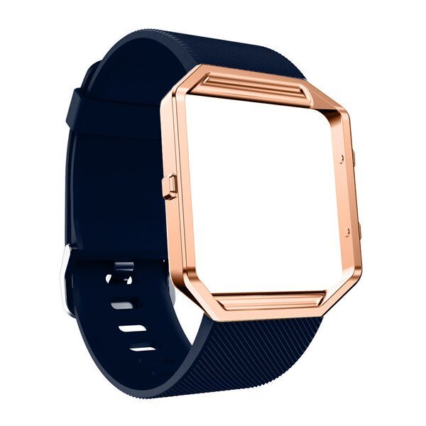 For Fitbit Blaze | Grained Silicone Strap | 10 Colours Available