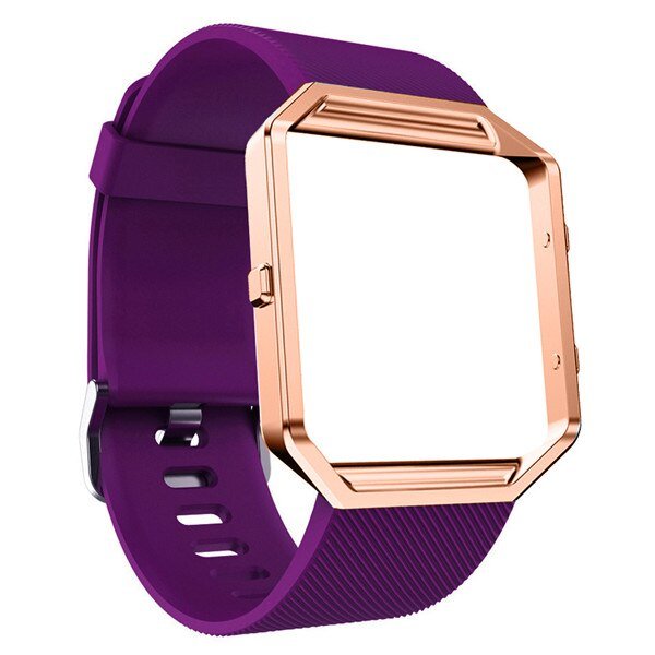 For Fitbit Blaze | Grained Silicone Strap | 10 Colours Available