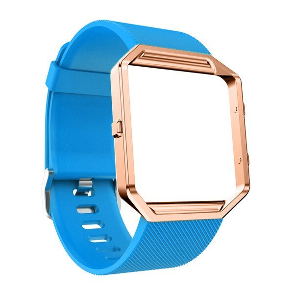 For Fitbit Blaze | Grained Silicone Strap | 10 Colours Available