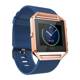 For Fitbit Blaze | Grained Silicone Strap | 10 Colours Available