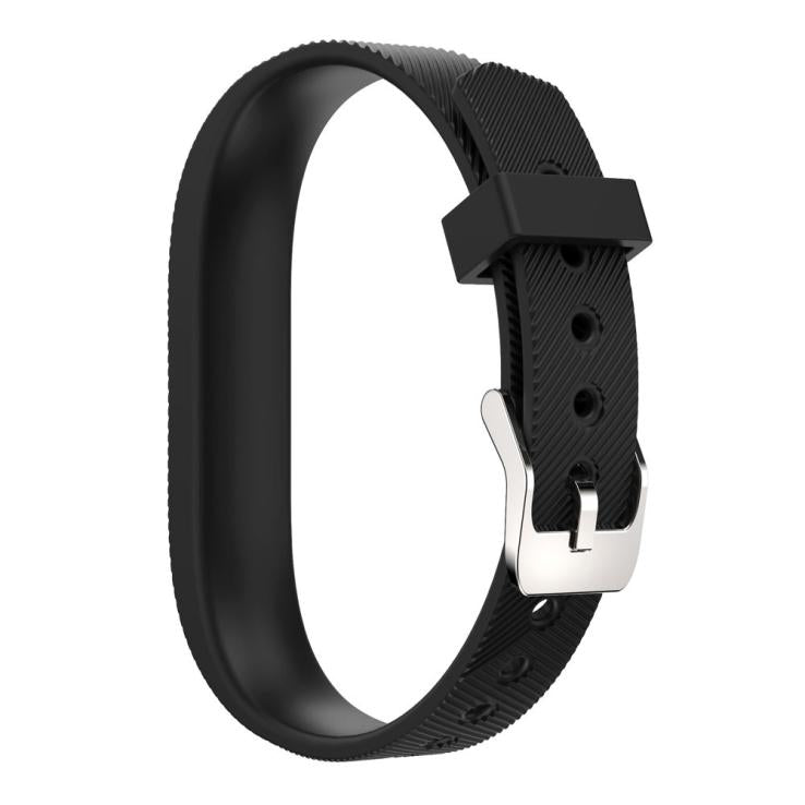 For Fitbit Flex 2 | Grained Silicone Strap | Black