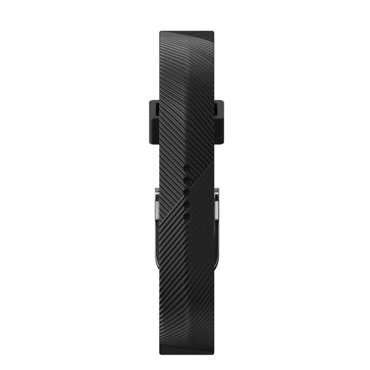 For Fitbit Flex 2 | Grained Silicone Strap | Black