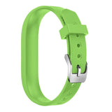 For Fitbit Flex 2 | Grained Silicone Strap | Green