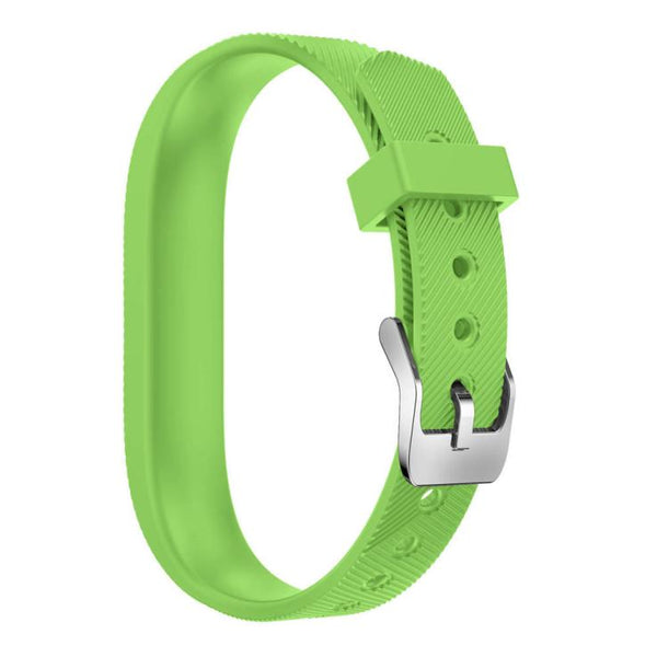 For Fitbit Flex 2 | Grained Silicone Strap | Green