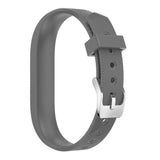 For Fitbit Flex 2 | Grained Silicone Strap | Grey