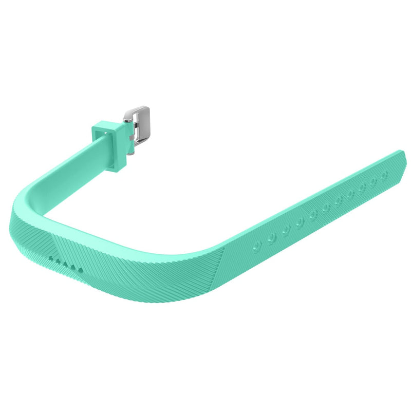 For Fitbit Flex 2 | Grained Silicone Strap | Mint Green