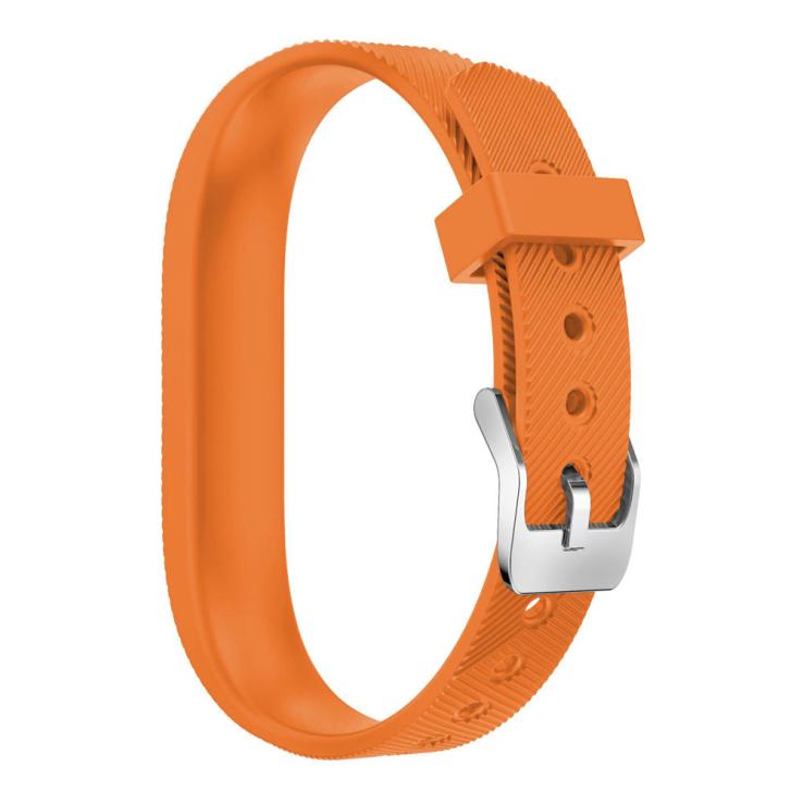 For Fitbit Flex 2 | Grained Silicone Strap | Orange