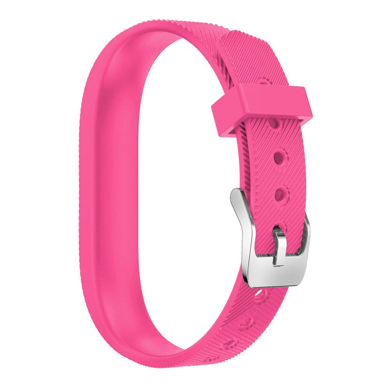 For Fitbit Flex 2 | Grained Silicone Strap | Pink