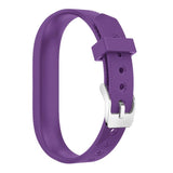 For Fitbit Flex 2 | Grained Silicone Strap | Purple