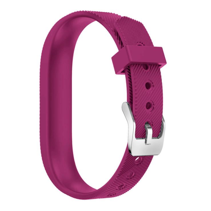 For Fitbit Flex 2 | Grained Silicone Strap | Rose Purple