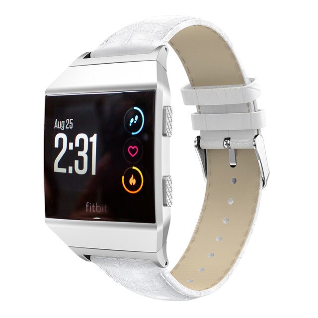 For Fitbit Ionic | Leather Strap/Band | 5 Colours Available