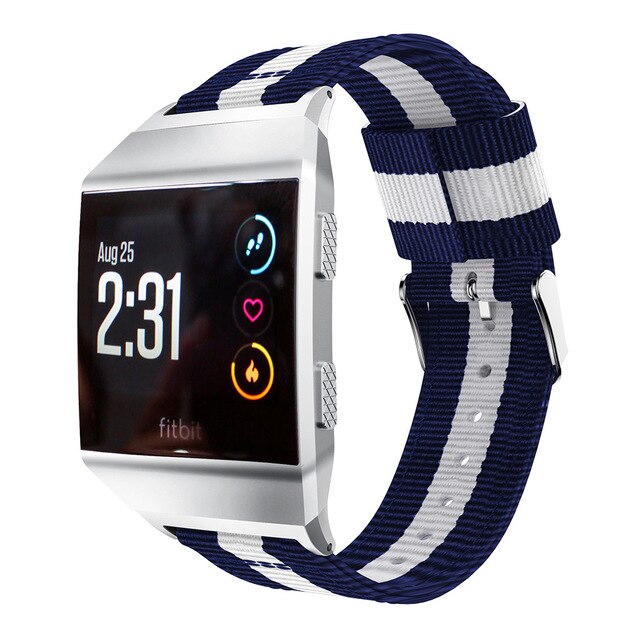 For Fitbit Ionic | Nylon Strap/Band | 6 Colours Available