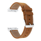 For Fitbit Ionic | Stitched Leather Strap/Band | 3 Colours Available