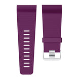 For Fitbit Surge | Grained Silicone Strap | Deep Purple