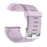 For Fitbit Surge | Grained Silicone Strap | Light Purple