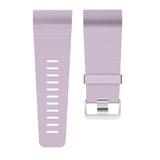 For Fitbit Surge | Grained Silicone Strap | Light Purple