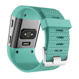 For Fitbit Surge | Grained Silicone Strap | Mint Green