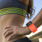 For Fitbit Surge | Grained Silicone Strap | Orange