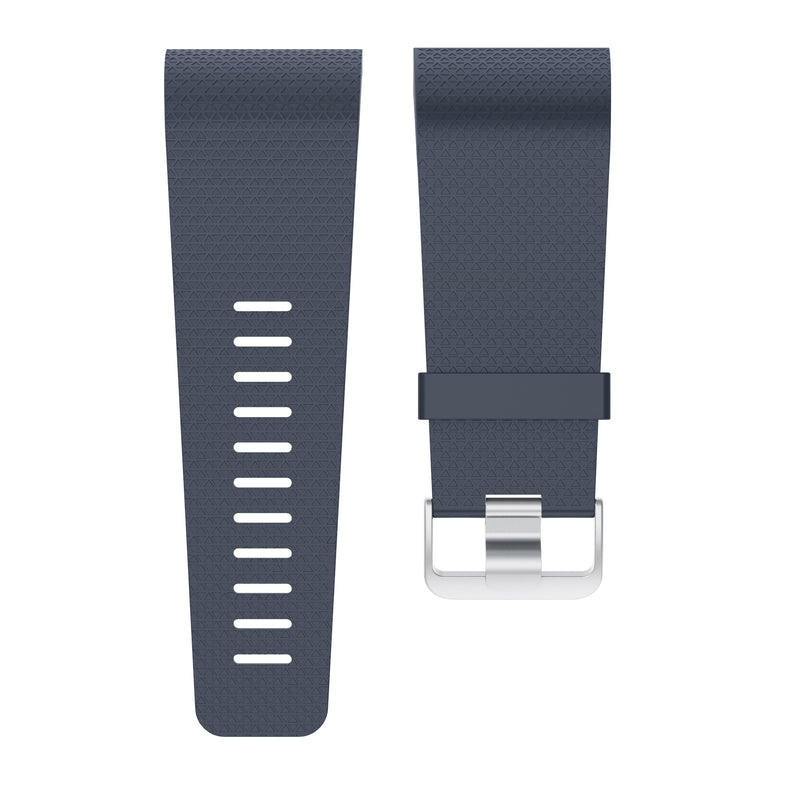 For Fitbit Surge | Grained Silicone Strap | Rock Blue