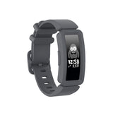 Grey Plain Silicone Fitbit Ace 2 Strap/Fitbit Ace 2 Band