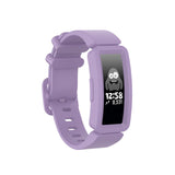 Light Purple Plain Silicone Fitbit Ace 2 Strap/Fitbit Ace 2 Band