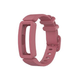 Light Red Plain Silicone Fitbit Ace 2 Strap/Fitbit Ace 2 Band