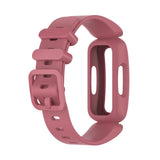 Light Red Plain Silicone Fitbit Ace 3 Strap/Fitbit Ace 3 Band