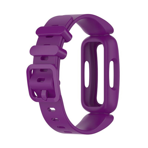 Purple Plain Silicone Fitbit Ace 3 Strap/Fitbit Ace 3 Band