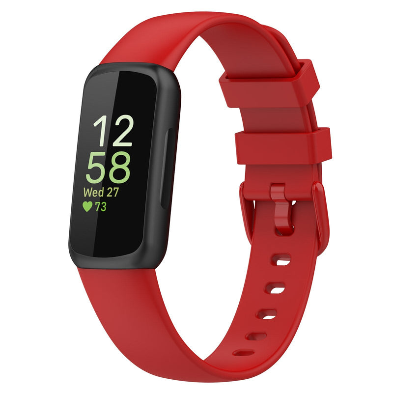 Red Silicone Strap | Fitbit Inspire 3 Strap