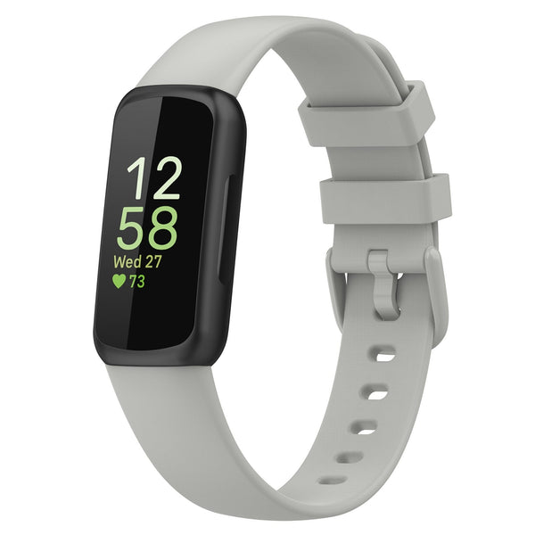 Rock Grey Silicone Strap Fitbit Inspire 3 Strap FitStraps