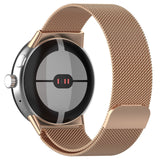 Rose Gold Milanese Google Pixel Watch Strap