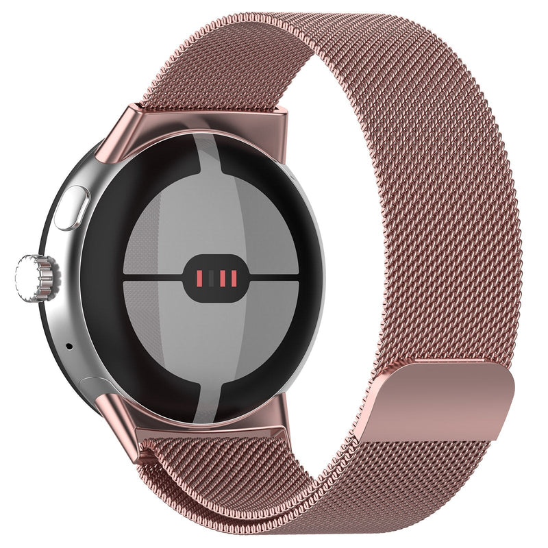 Rose Pink Milanese Google Pixel Watch Strap