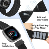 Fitbit Sense 2 Strap | Fitbit Versa 4 Strap | Pride Nylon Loop Fitbit Strap