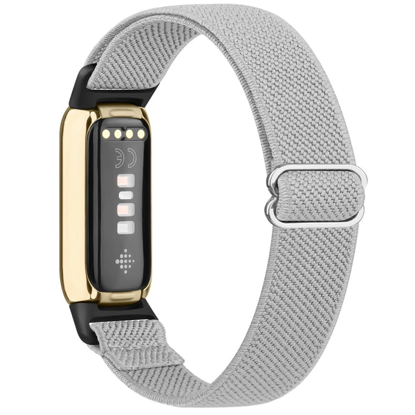 Fitbit Luxe Strap | Grey Nylon Loop/Strap