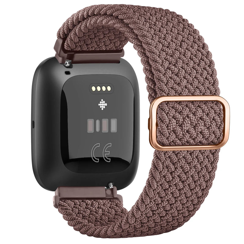 Fitbit Versa Strap | Fitbit Versa 2 Strap | Fitbit Versa Lite Strap | Nylon Loop Strap/Band | 12 Colours Available