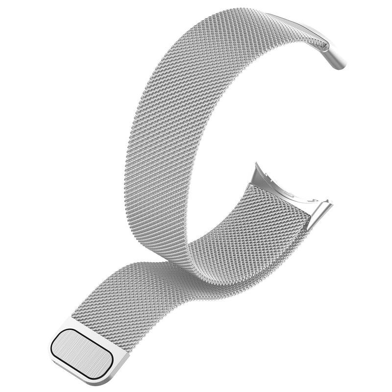 Silver Milanese Google Pixel Watch Strap