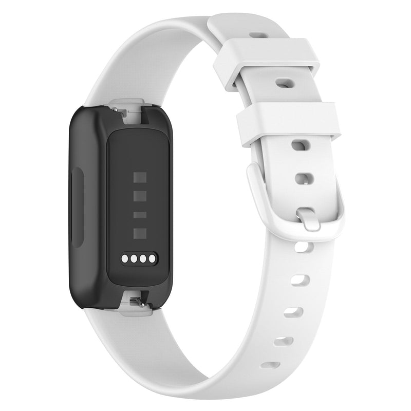 White Silicone Strap | Fitbit Inspire 3 Strap